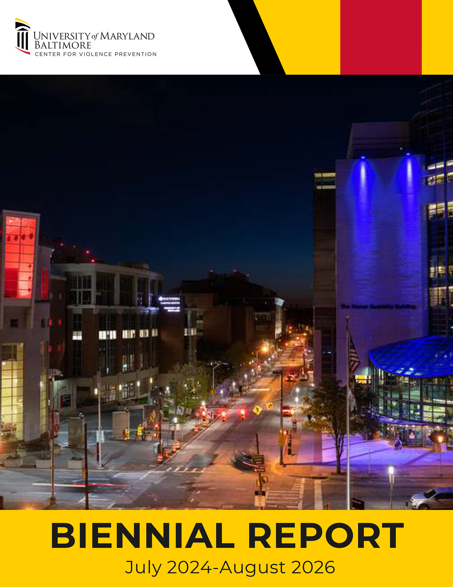 Center for Violence Prevention Biennial Report 2024-2026