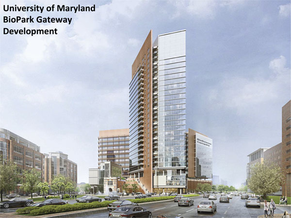 University of Maryland BioPark Gateway Development