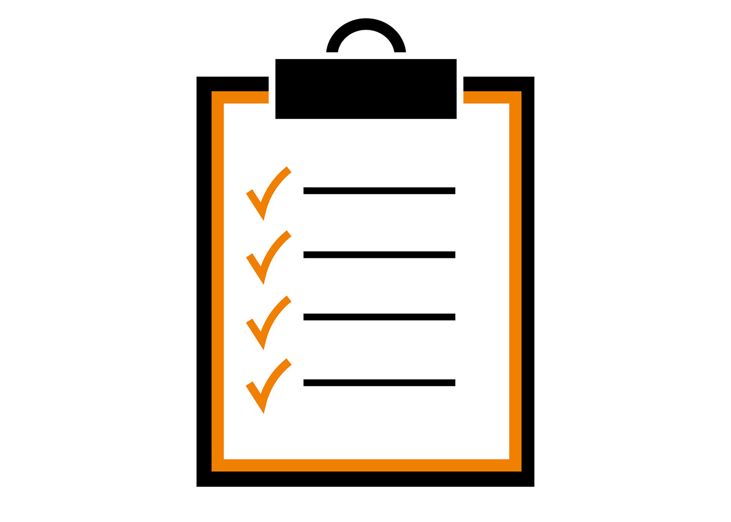 QA Testing and Instructor Training (clipboard) icon