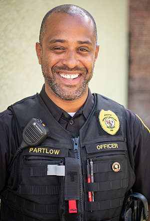 Portrait photo of Officer Yale Partlow