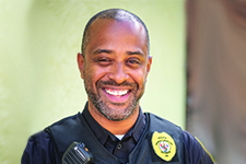 Portrait of Officer Yale Partlow