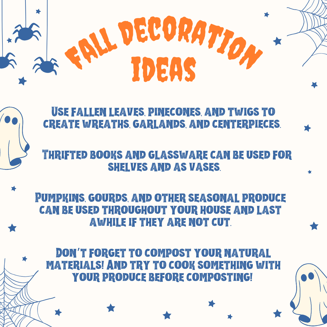 ideas for sustainable fall decorations