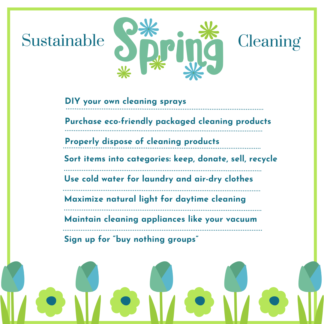 tips on how to clean more sustainably