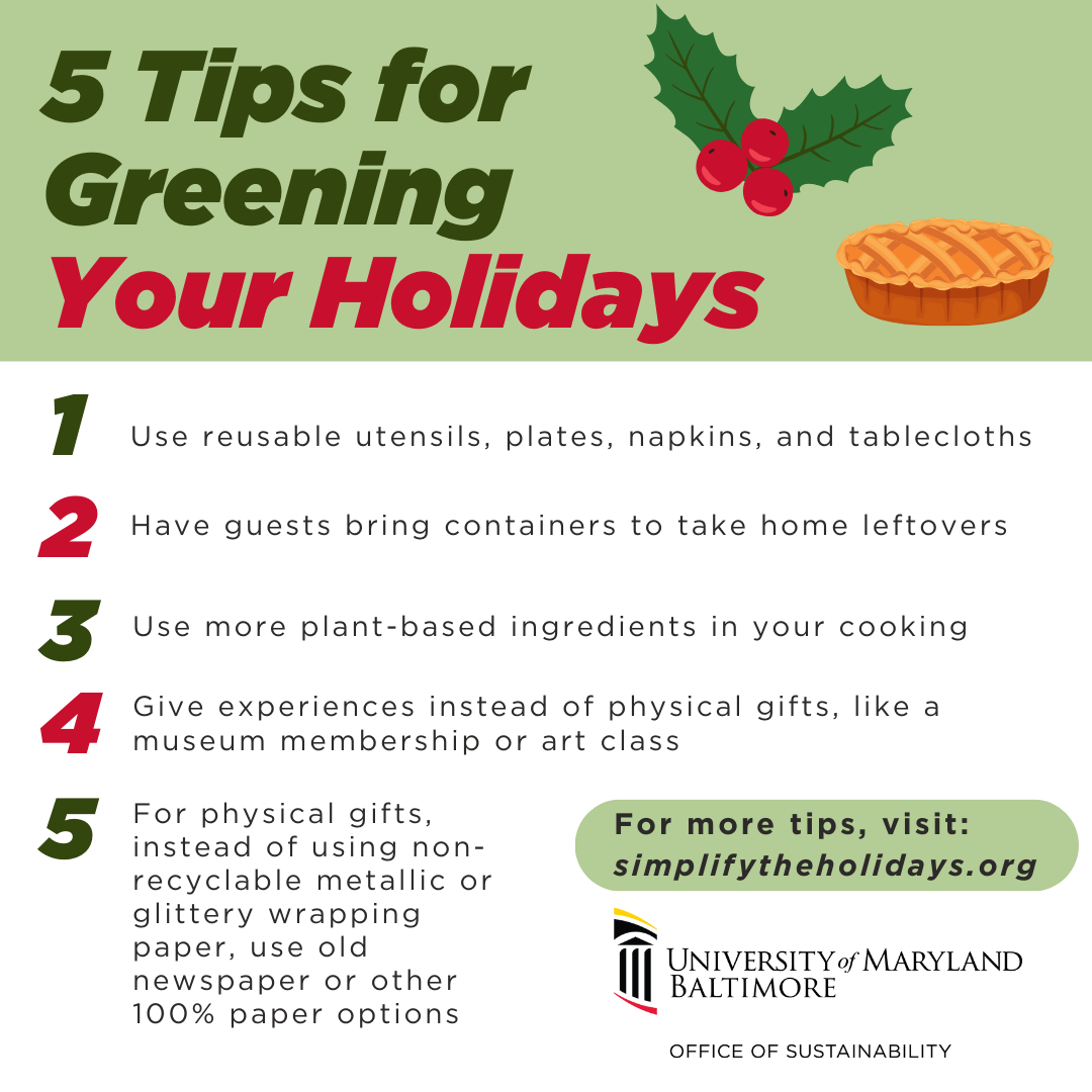 tips for making holidays more sustainable